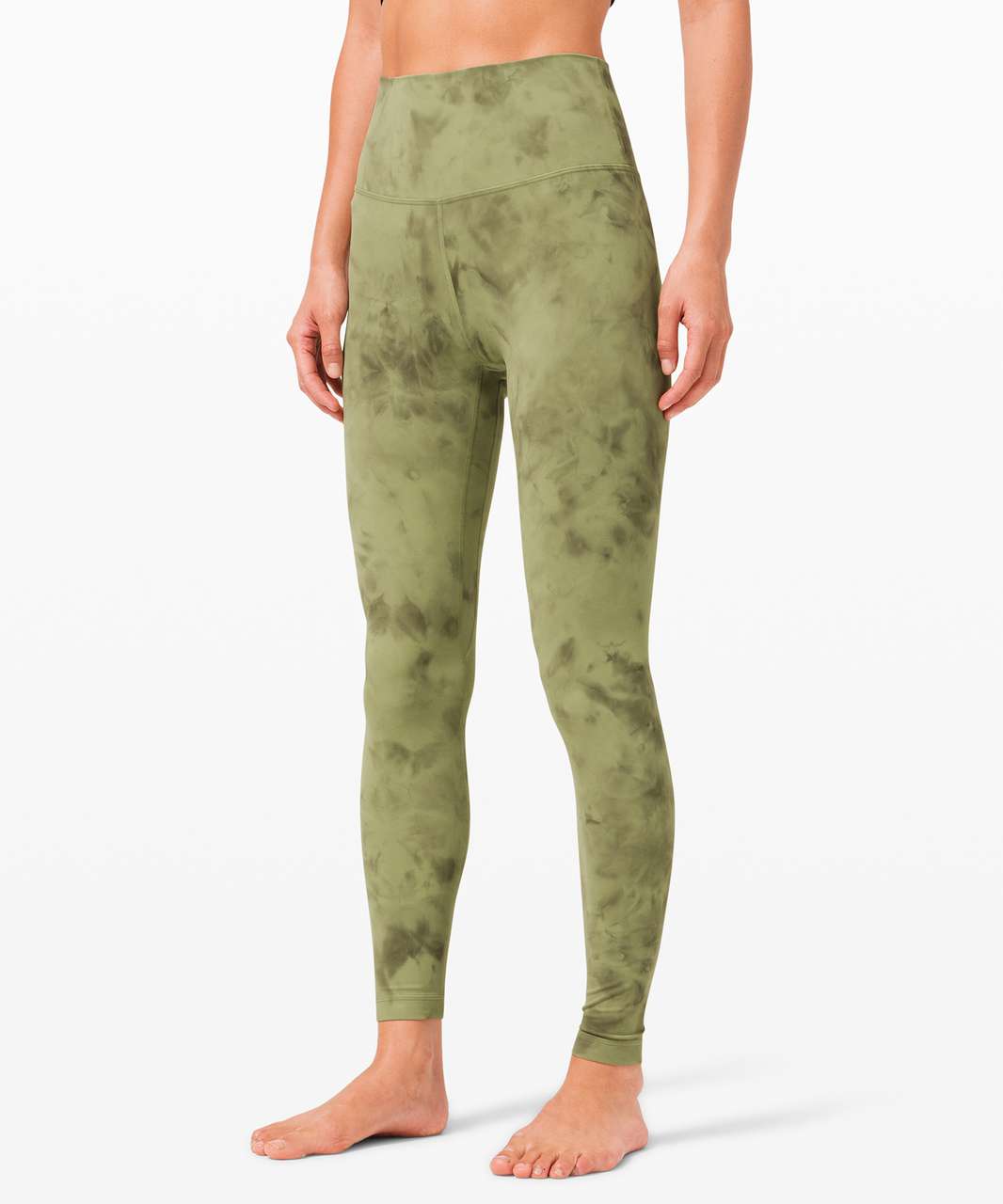 lululemon diamond dye vista green