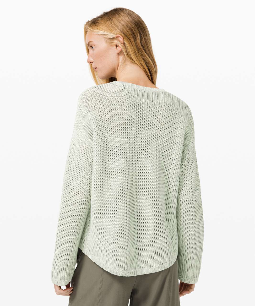 Lululemon Easy Embrace Long Sleeve Sweater - Island Mist