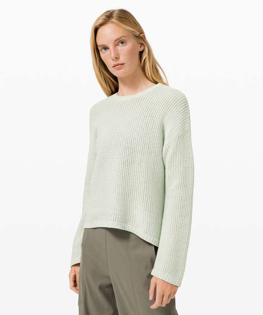 Lululemon Easy Embrace Long Sleeve Sweater Beech Wood lulu