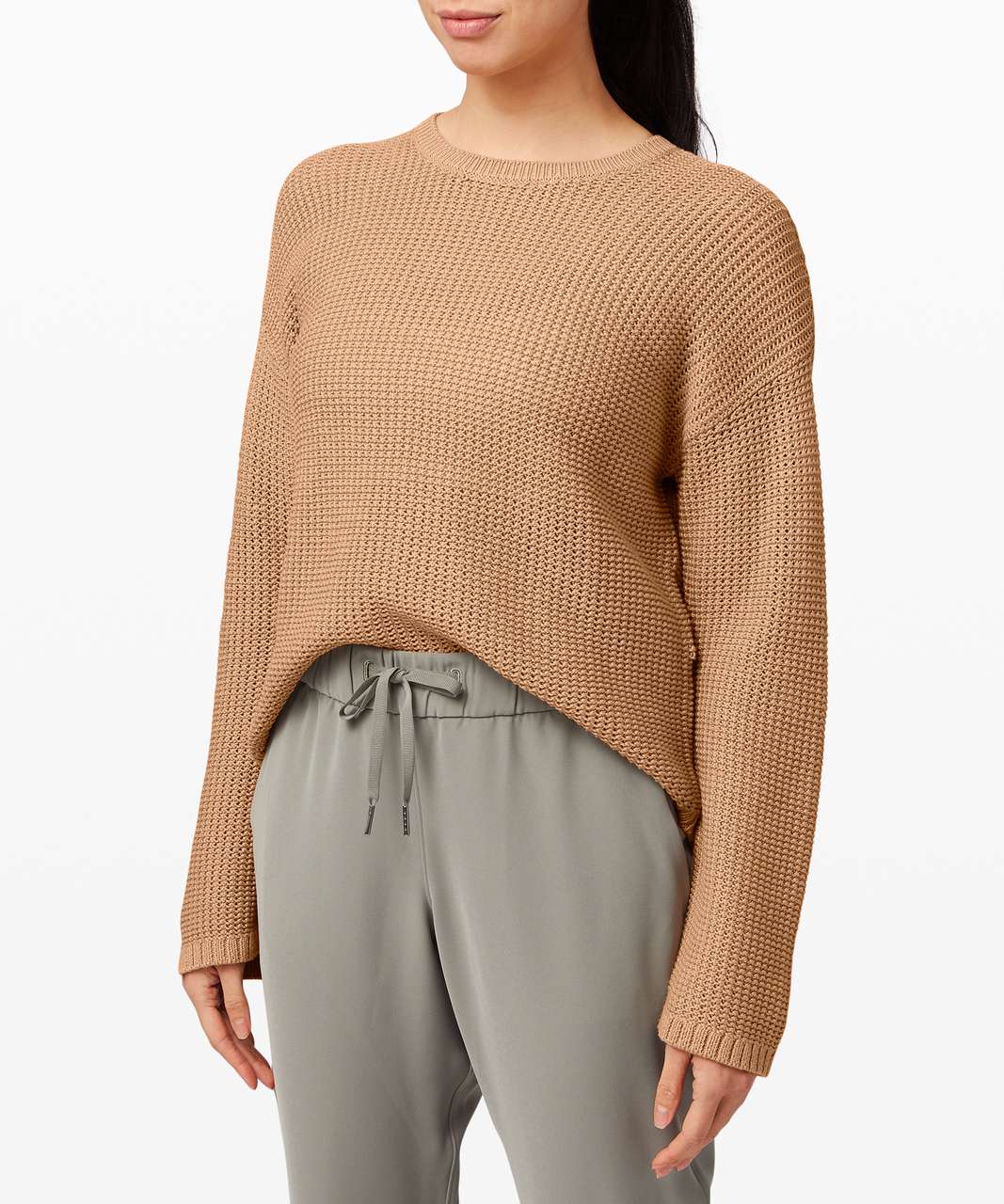 Lululemon Easy Embrace Long Sleeve Sweater - Beech Wood