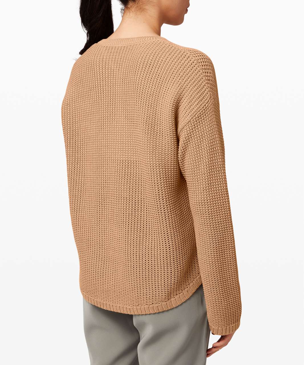 Lululemon Easy Embrace Long Sleeve Sweater - Beech Wood