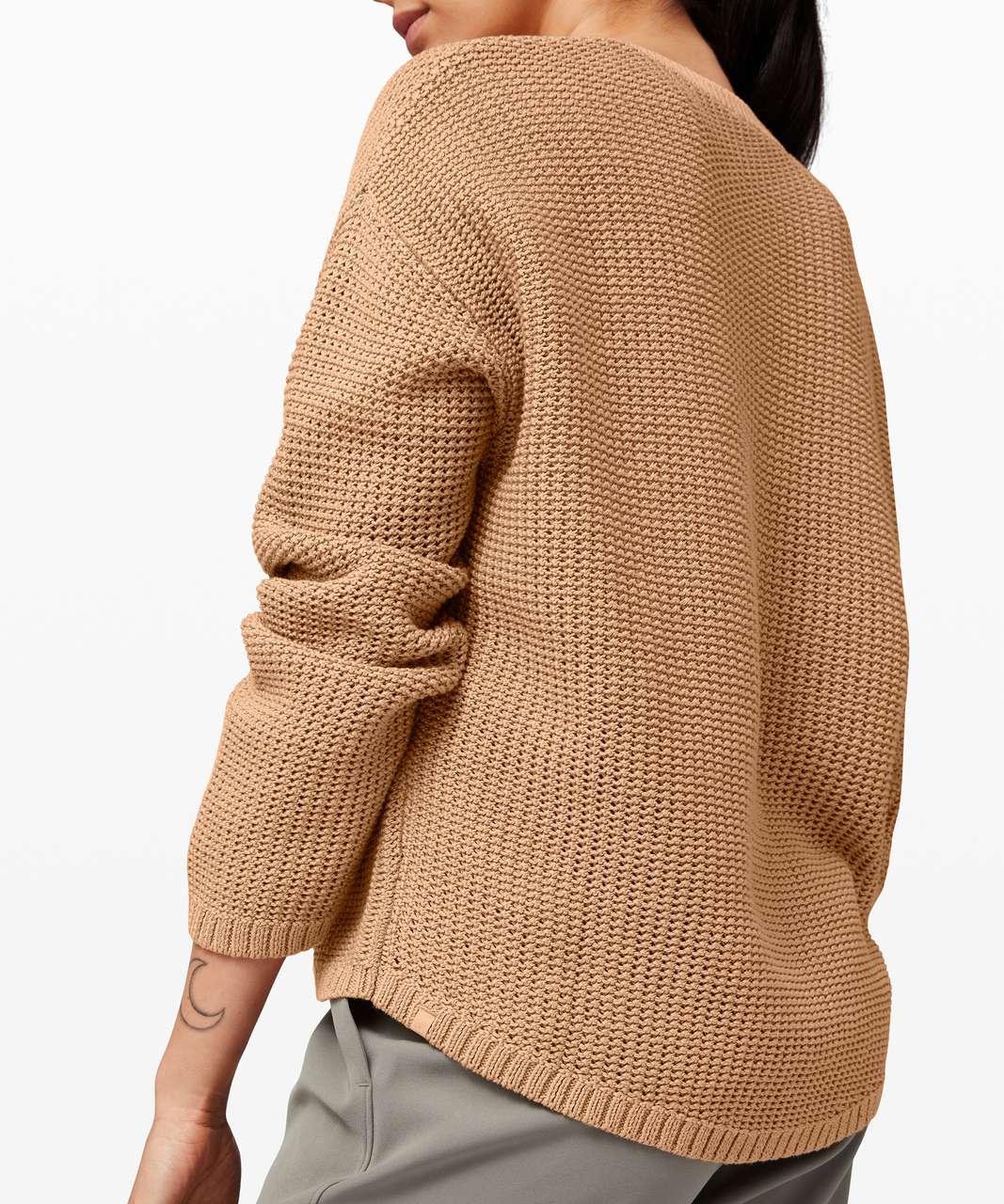 Lululemon Easy Embrace Long Sleeve Sweater - Beech Wood