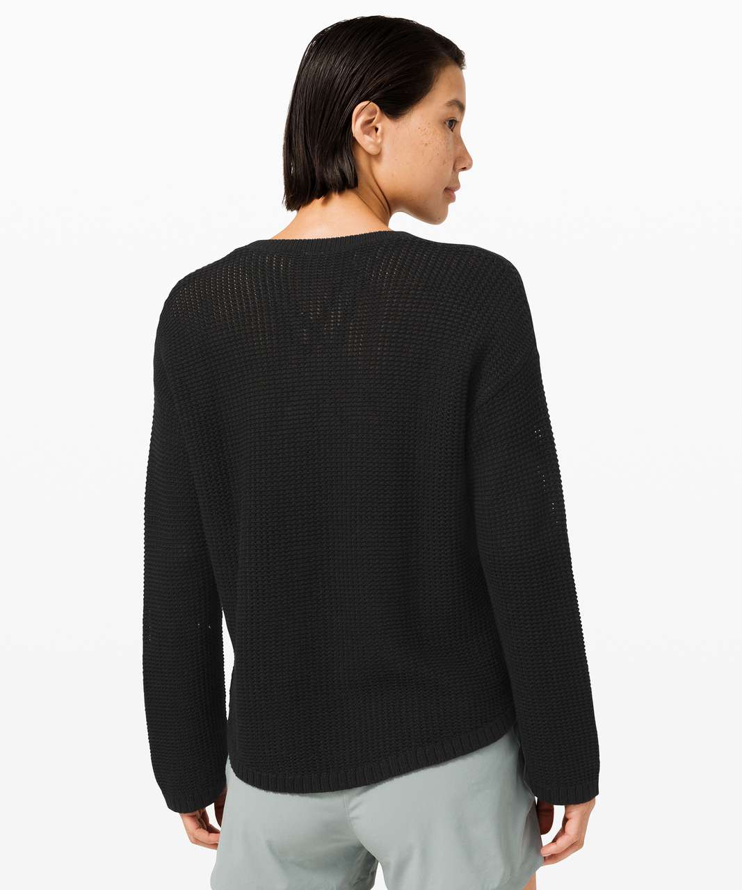 Lululemon Easy Embrace Long Sleeve Sweater - Black