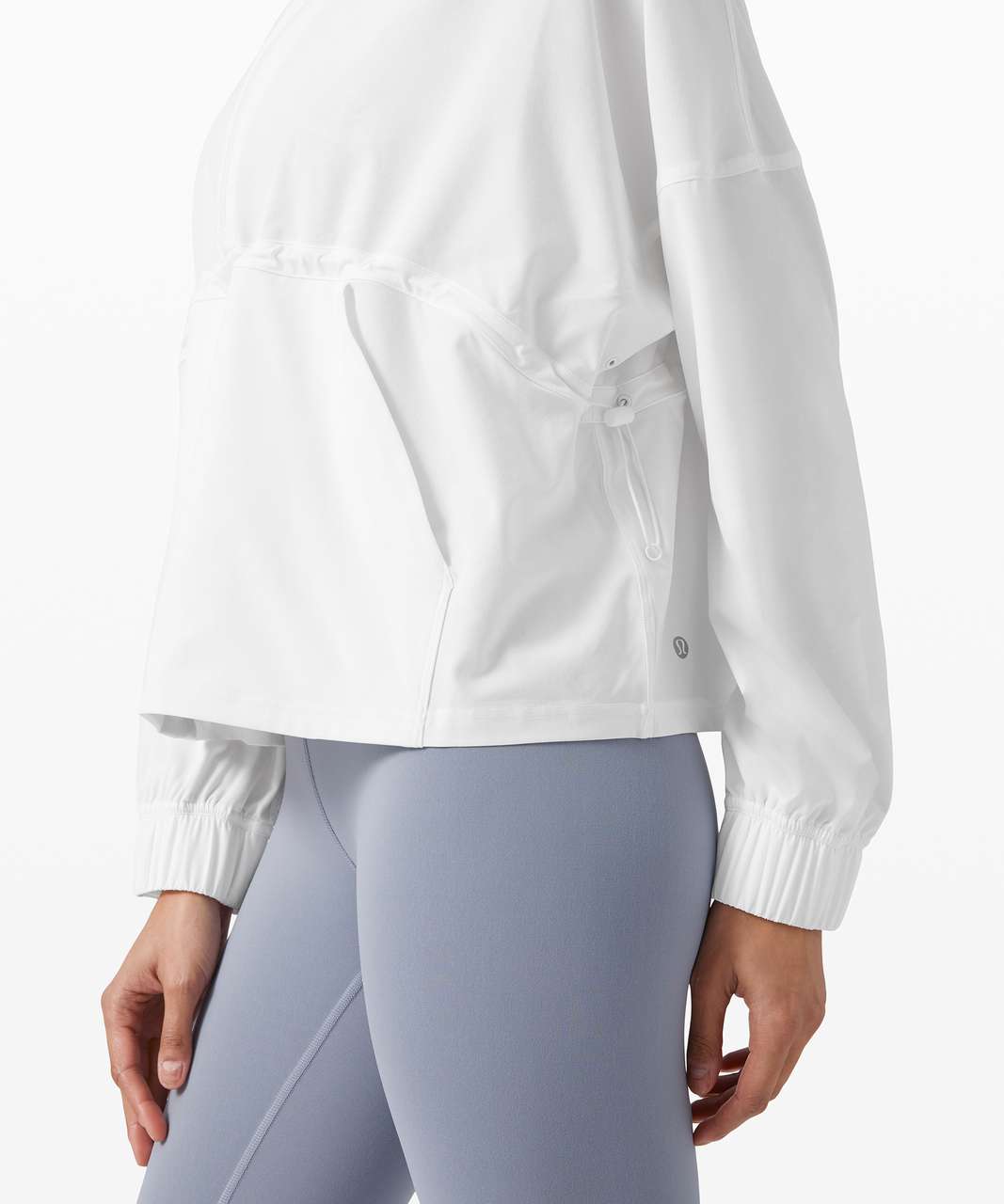 Lululemon All Day Breeze Pullover Hoodie - White