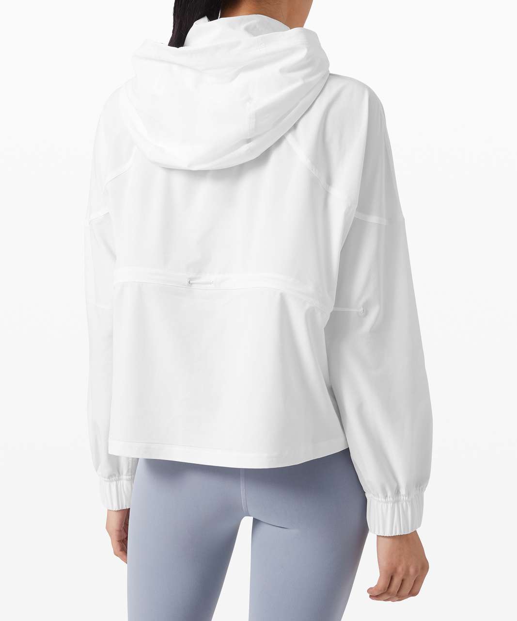 Lululemon All Day Breeze Pullover Hoodie - White