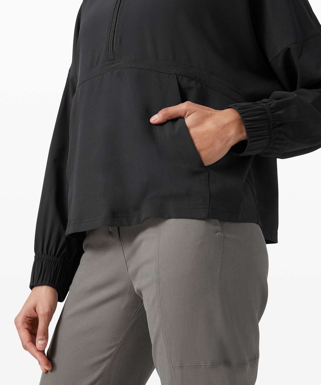 Lululemon All Day Breeze Pullover Hoodie - Black