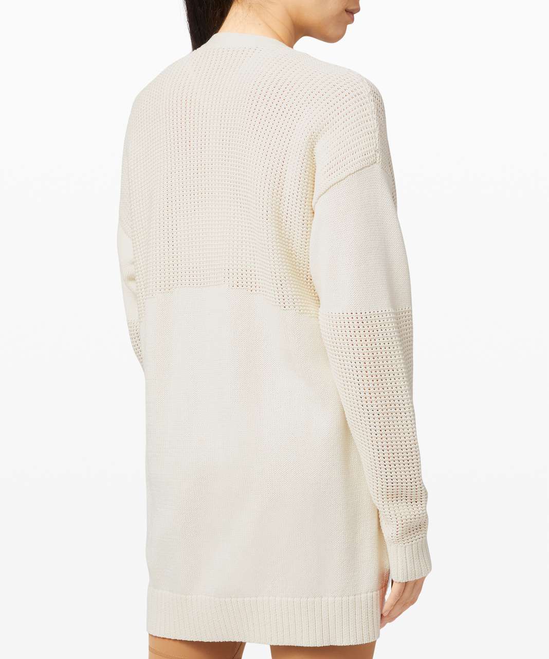 Lululemon Easy Embrace Wrap Sweater - Antique White