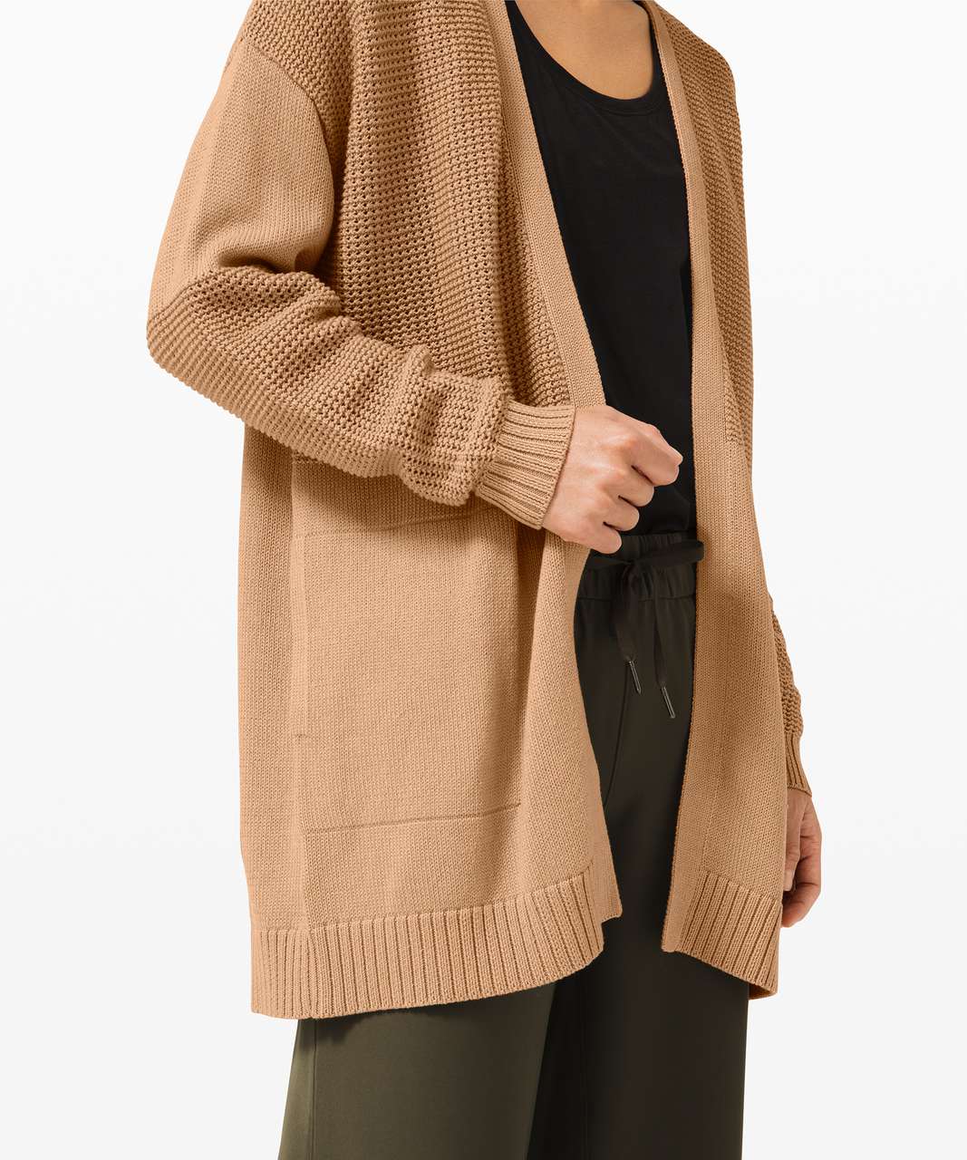 Lululemon Easy Embrace Wrap Sweater - Beech Wood