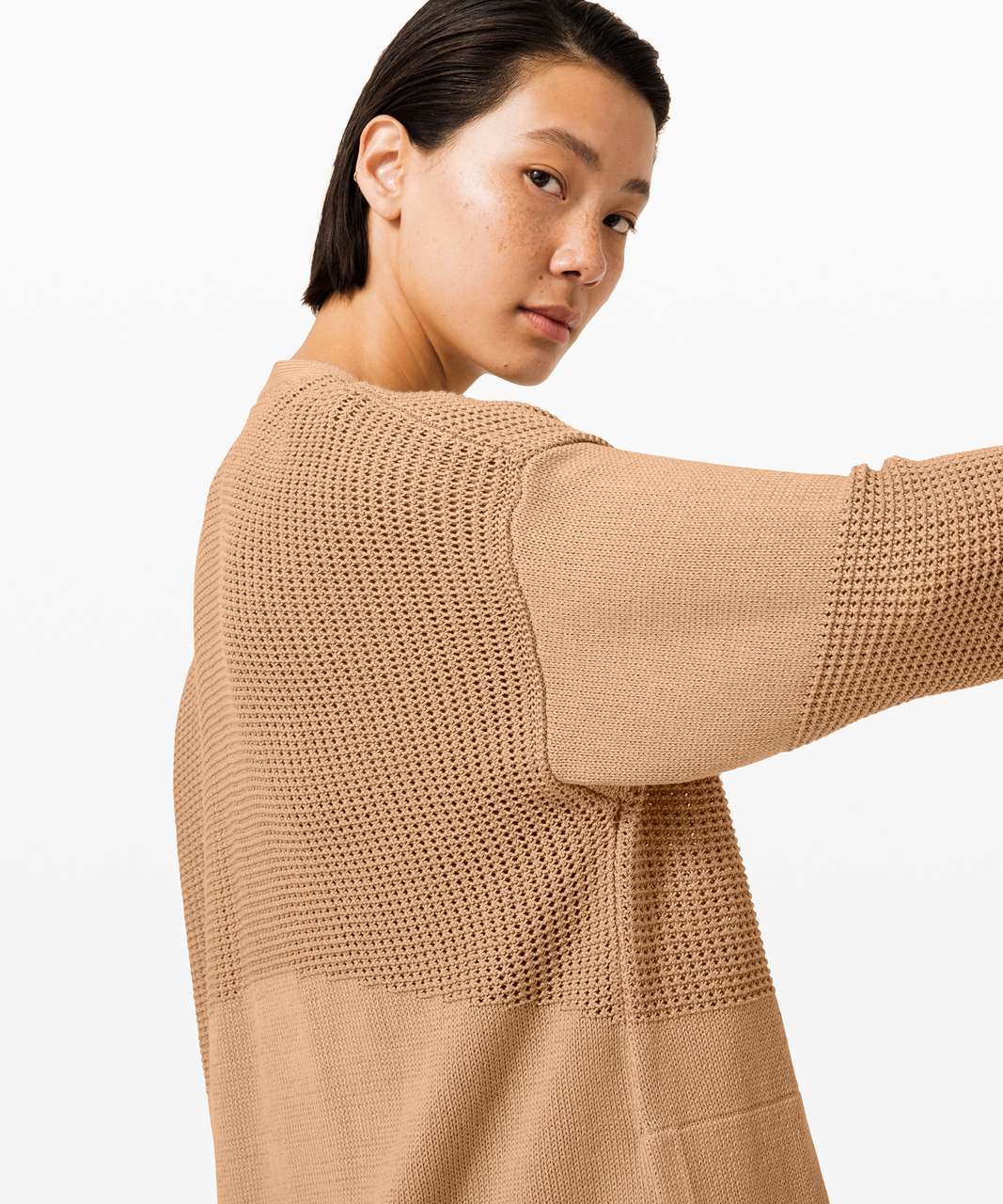 Lululemon Easy Embrace Wrap Sweater - Beech Wood