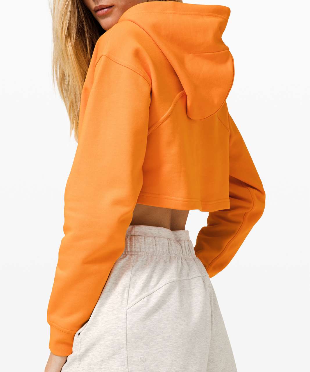 Lululemon All Yours Cropped Hoodie - Tiger - lulu fanatics