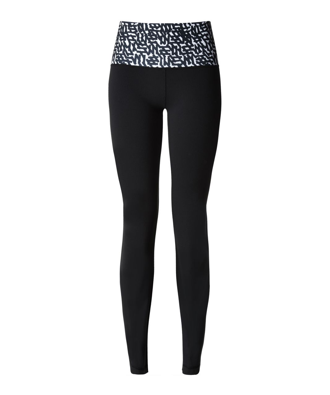 Lululemon Groove Pant II - Black / Net Pop White Black