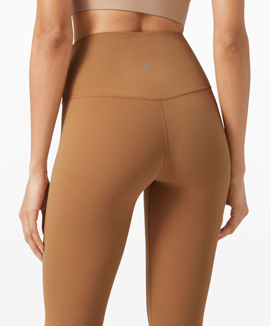 Lululemon Align Crop *21 - Saddle Brown - lulu fanatics