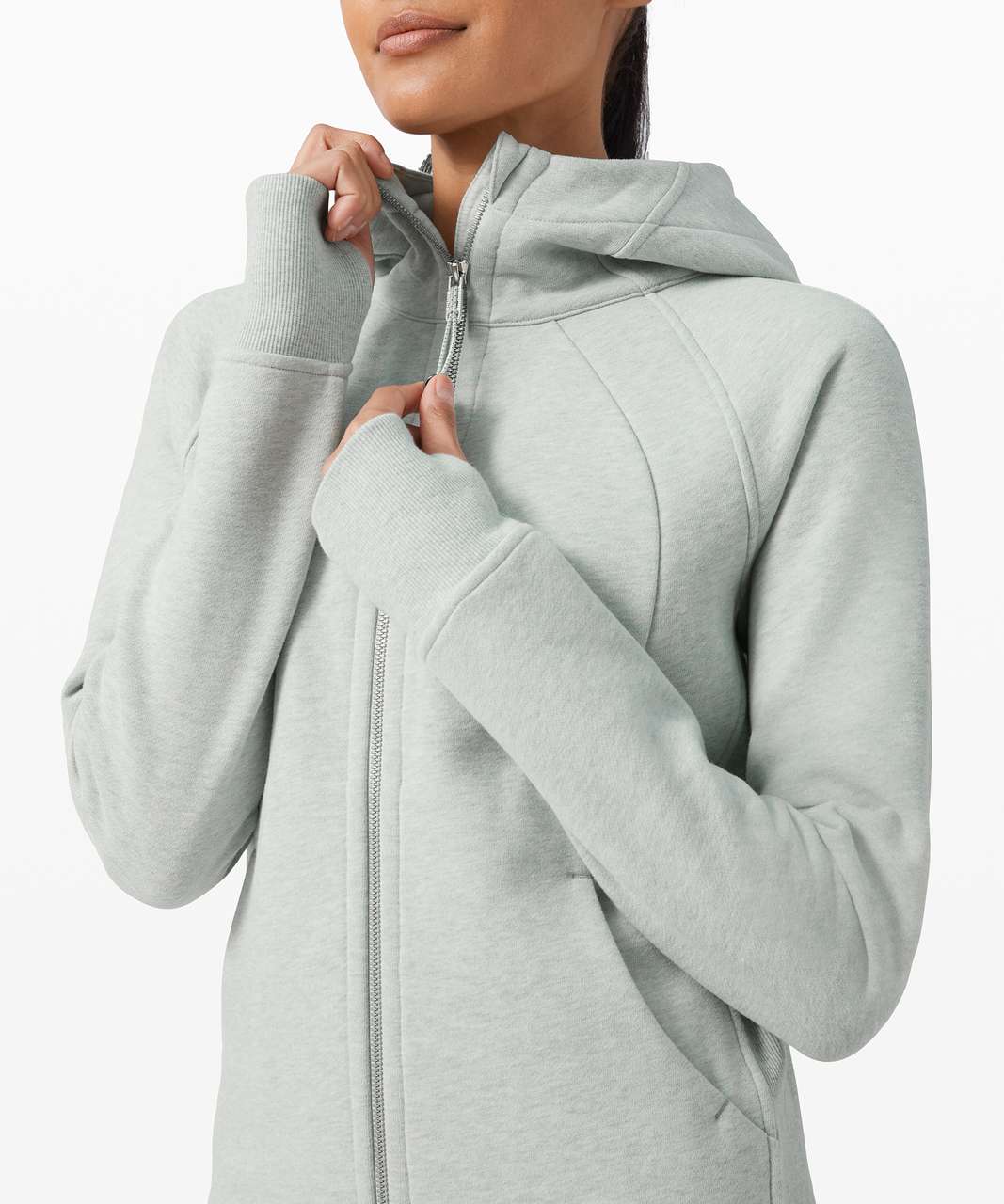 Lululemon Scuba Hoodie *Light Cotton Fleece - Heathered Island