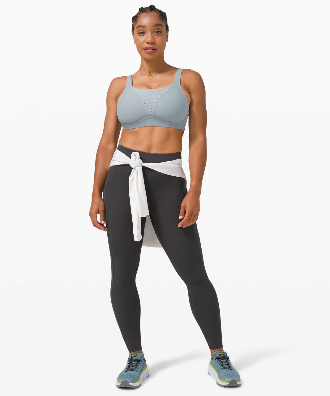 Lululemon Run Times Bra *High Support, B–E Cups - Blue Cast - lulu fanatics