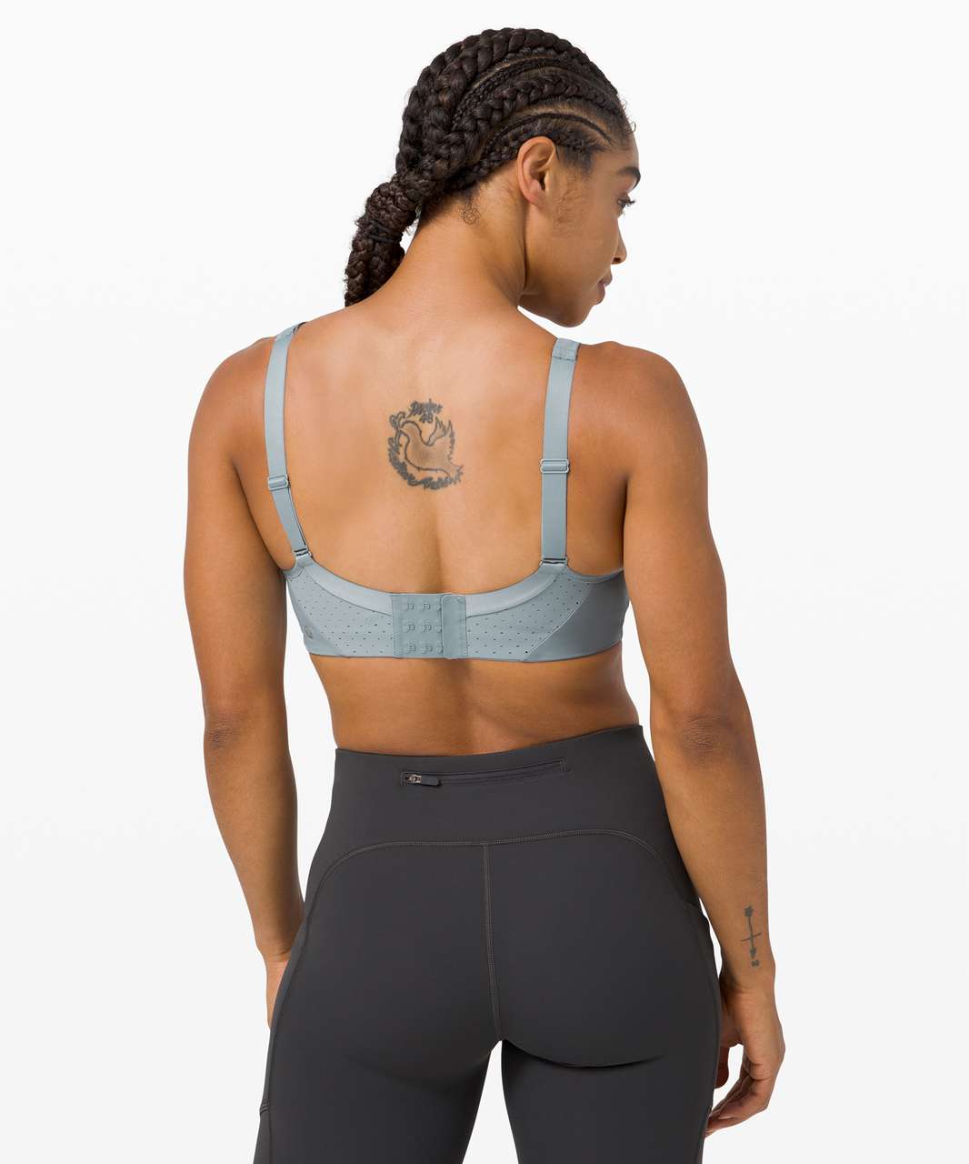 Lululemon Run Times Bra *High Support, B–E Cups - Blue Cast - lulu fanatics