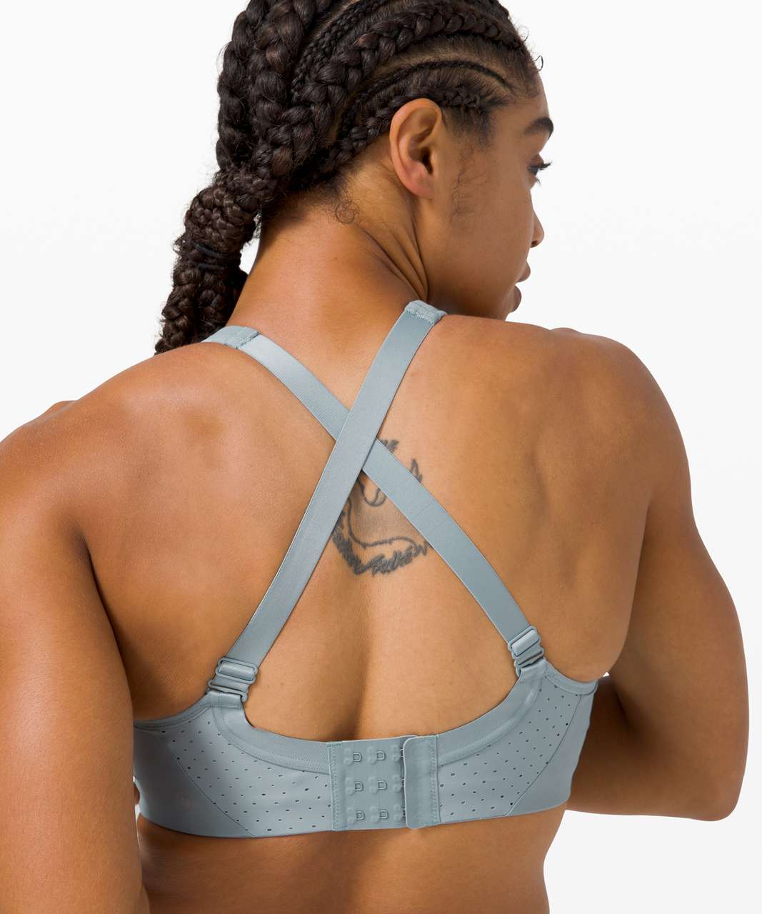 Lululemon Run Times Bra *High Support, B–E Cups - Blue Cast