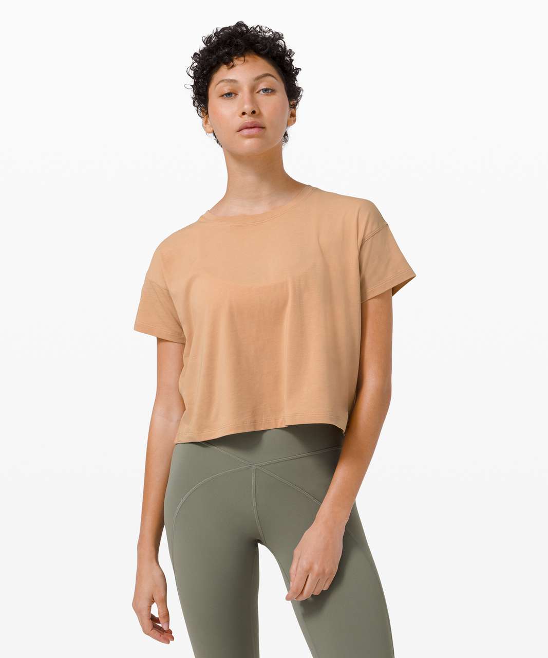 Lululemon Cates Tee - Beech Wood