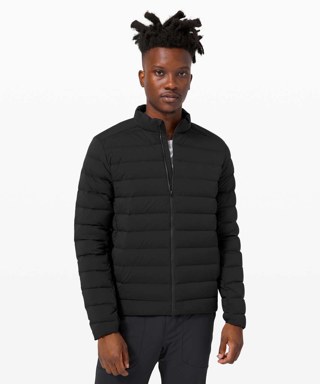 Lululemon Navigation Stretch Down Jacket - Black (First Release)