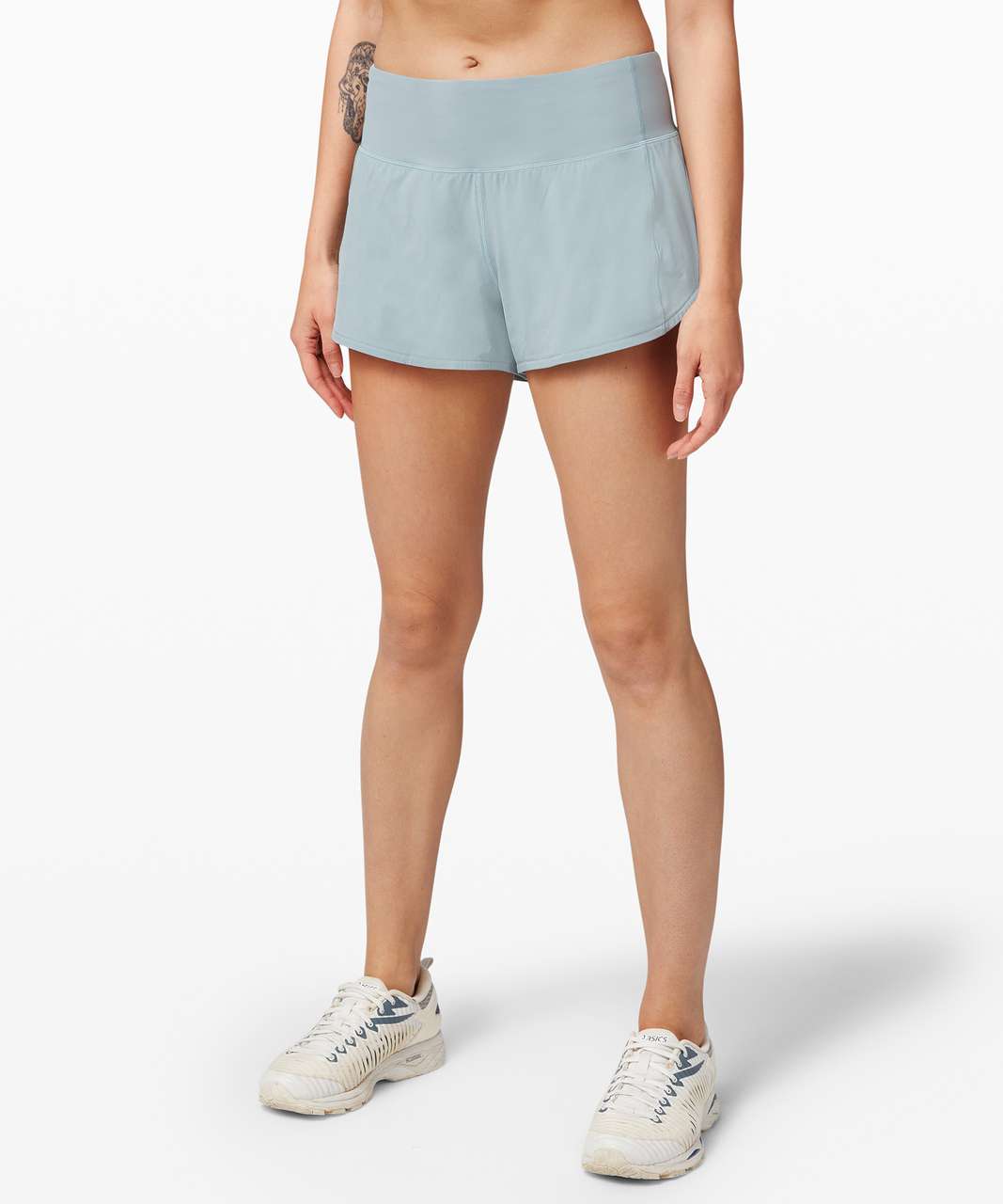 Lululemon Speed Up Short Long *4 Updated Fit - Daydream - lulu fanatics