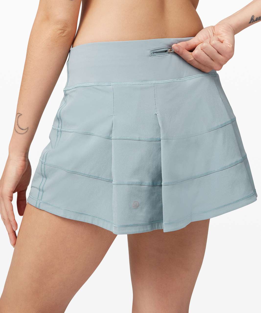 Lululemon Pace Rival Mid-Rise Skirt - Pastel Blue (First Release