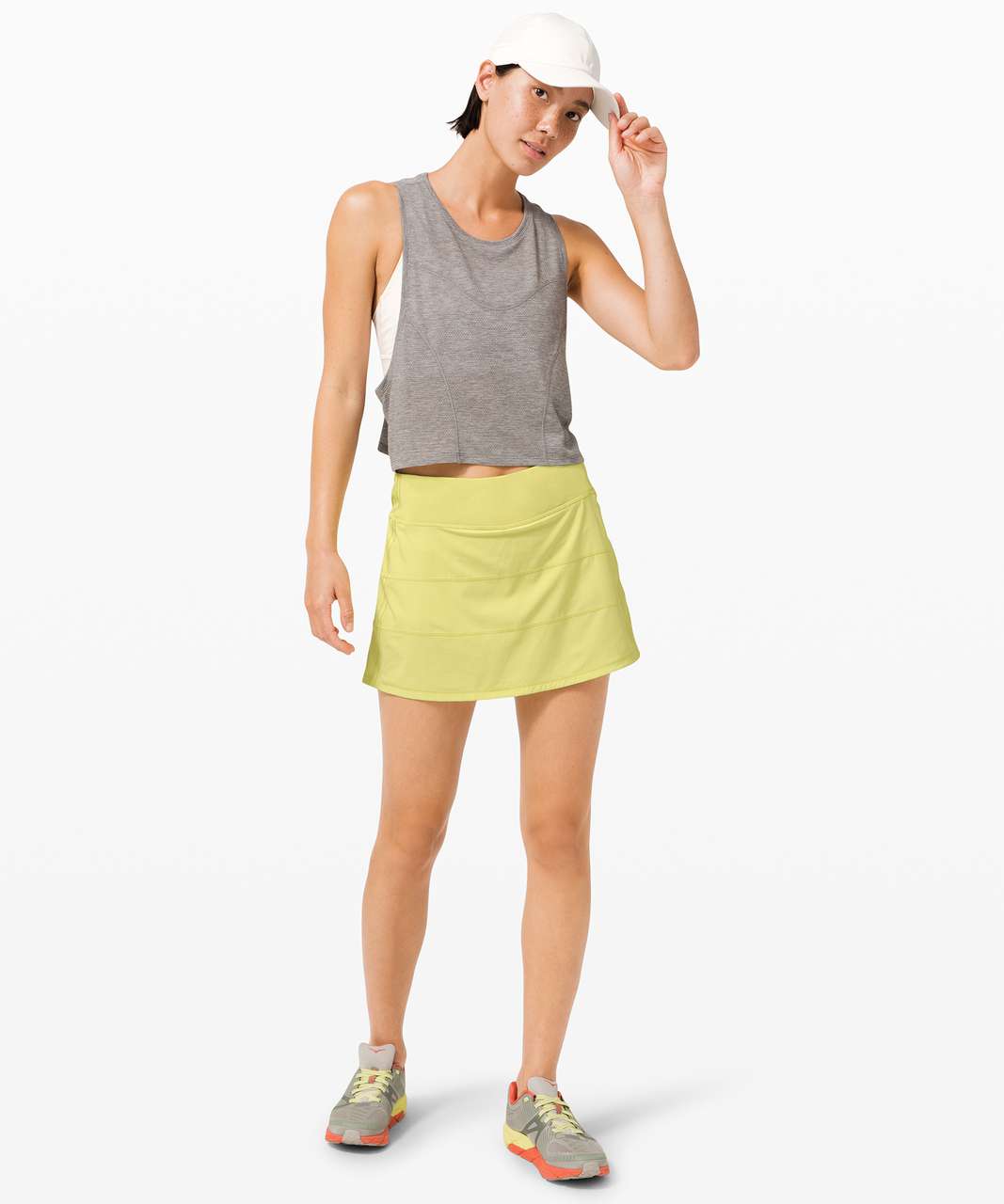 Lululemon Pace Rival Skirt (Tall) *4-way Stretch 15" - Lemon Vibe