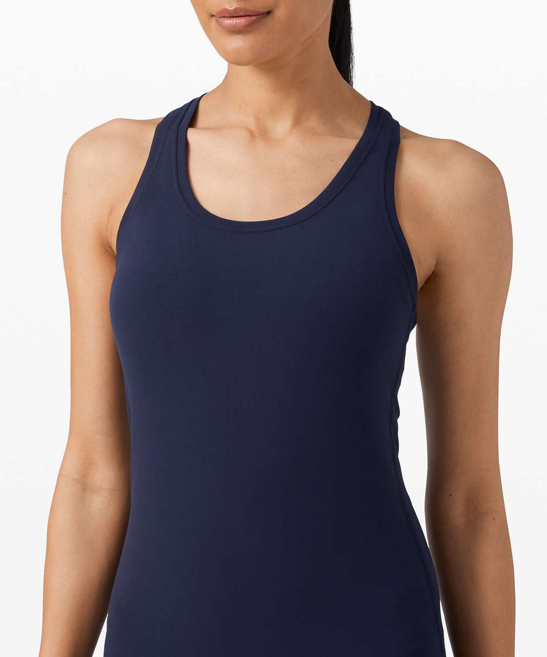 My Superficial Endeavors: Lululemon Cool Racerback Tank in Little Boy Blue  and Lululemon Define Jacket in Angel Blue