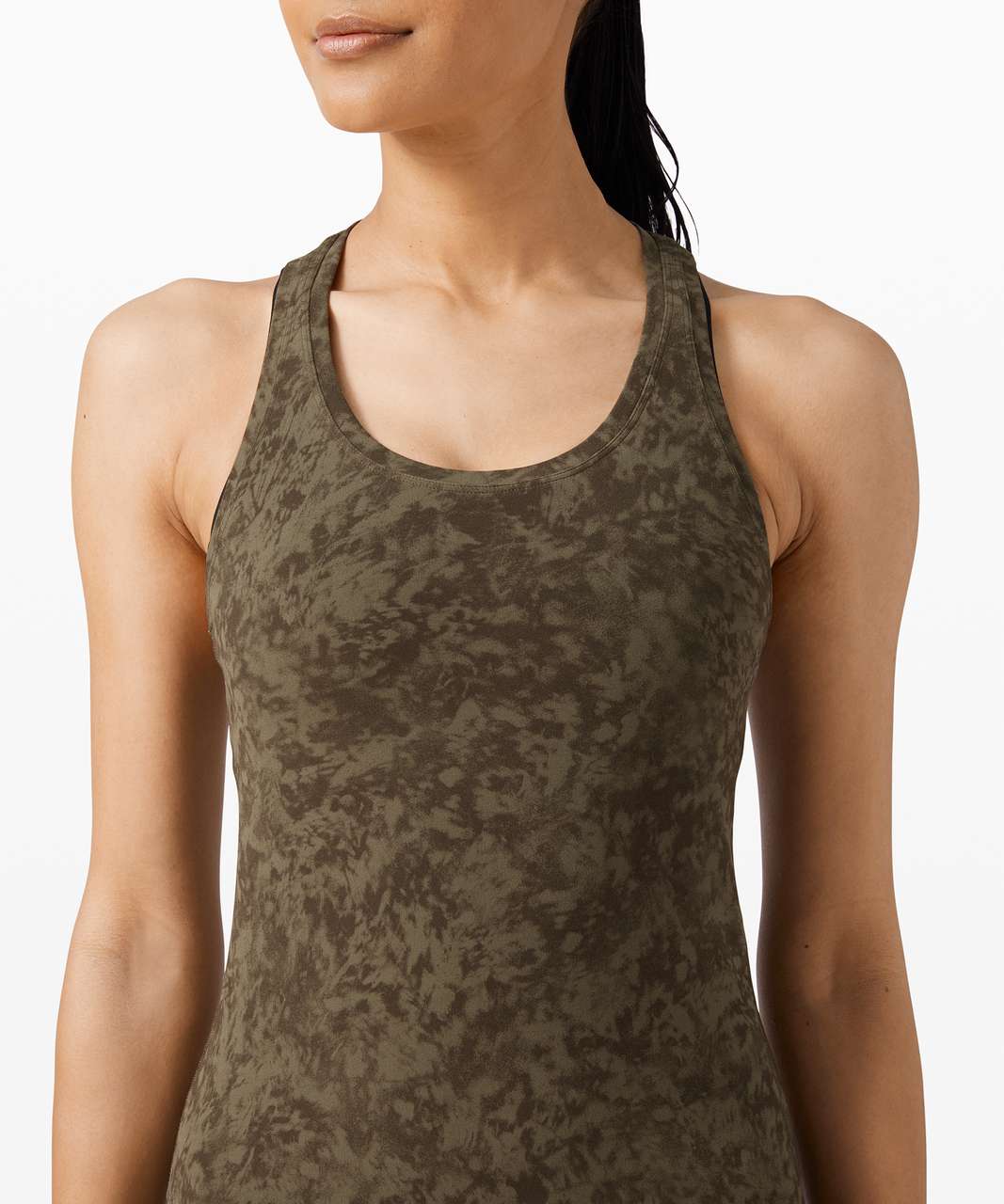 Lululemon Cool Racerback II *Nulu - Summer Shade Medium Olive Dark