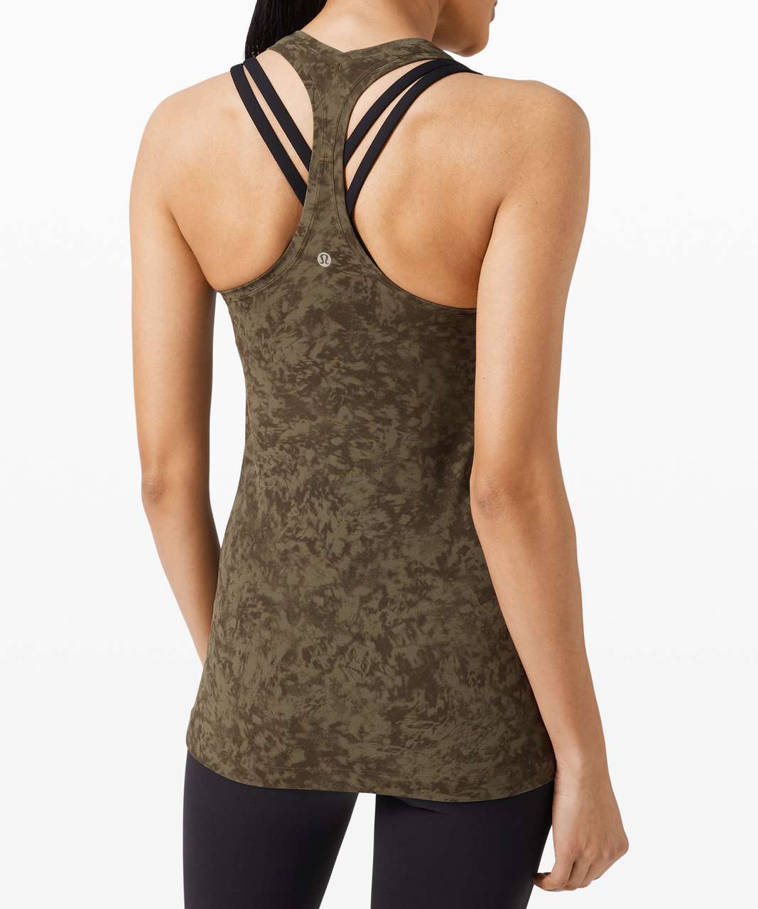 Lululemon Cool Racerback II *Nulu - Summer Shade Medium Olive Dark Olive