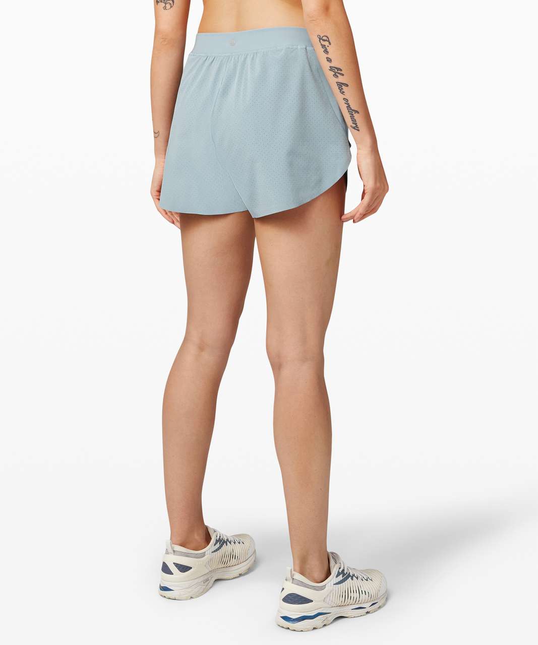 NEW Lululemon Find Your Pace 3” Short in Blue Chill in 2023  Lululemon  outfit fashion, Lululemon running shorts, Blue chill