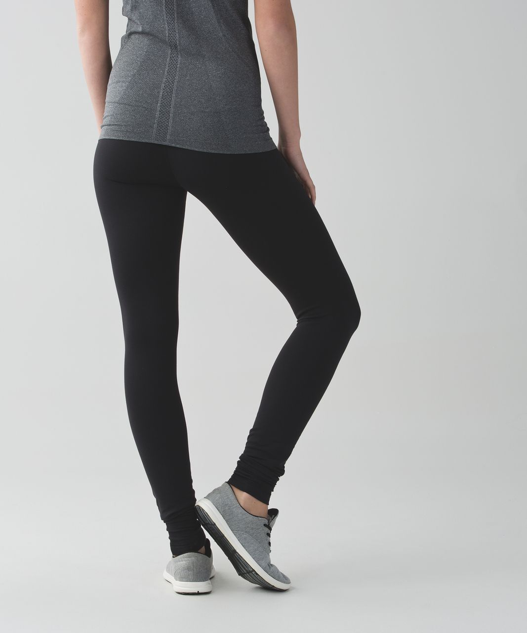 Lululemon Wunder Under Pant (Hi-Rise) (Brushed) - Black (First Release)