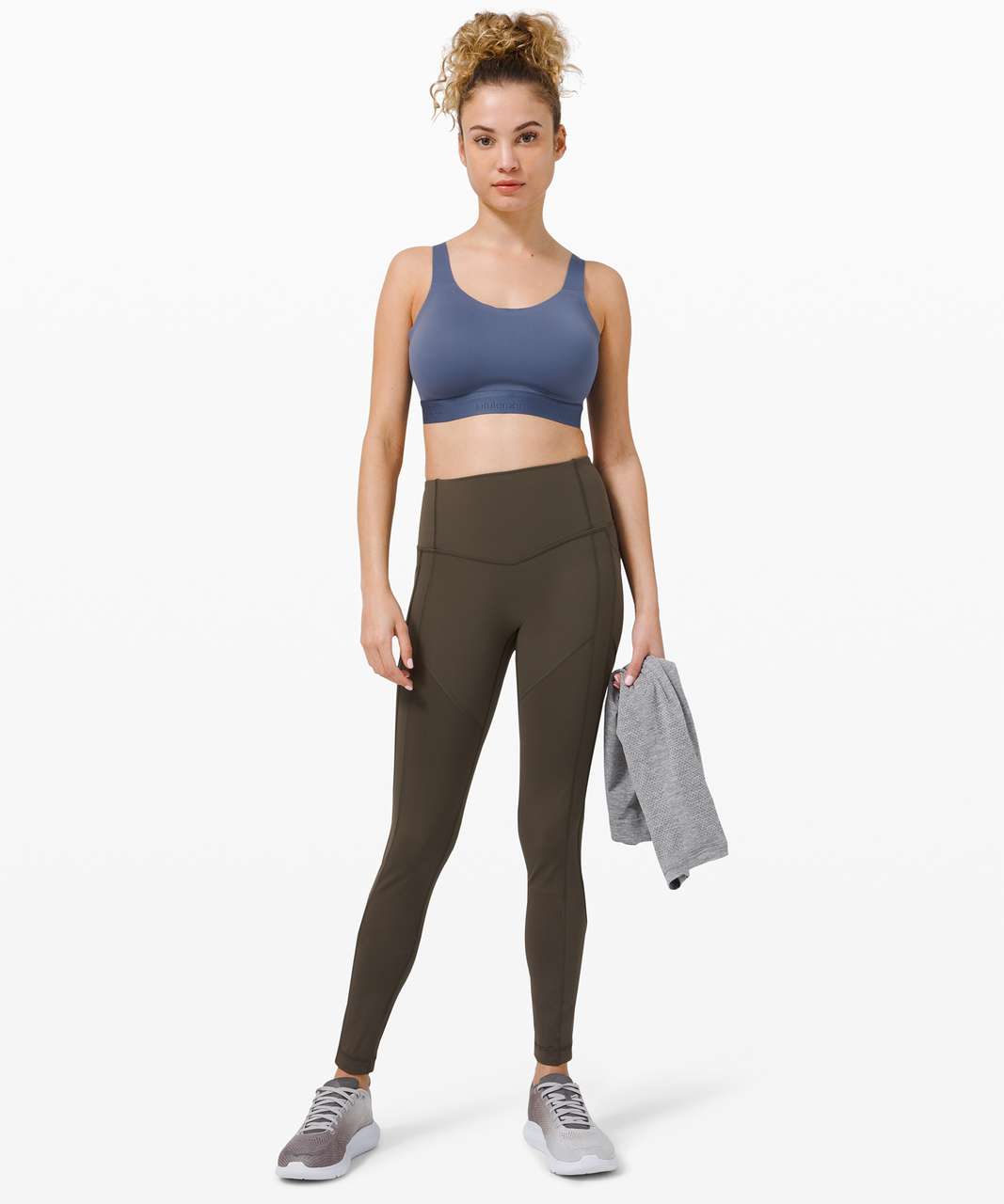 Lululemon Fine Form Bra - Utility Blue - lulu fanatics