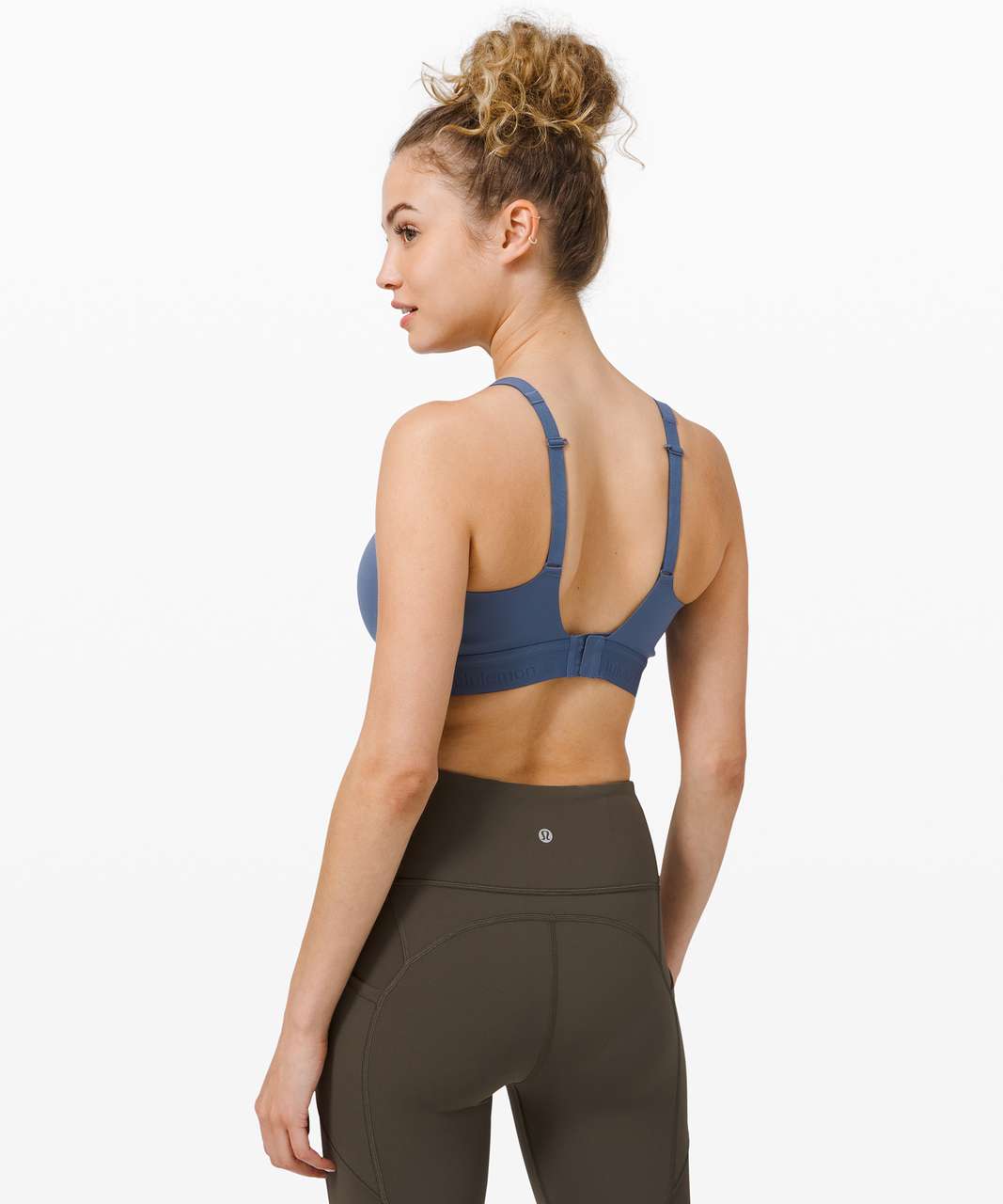 Lululemon Fine Form Bra - Utility Blue - lulu fanatics