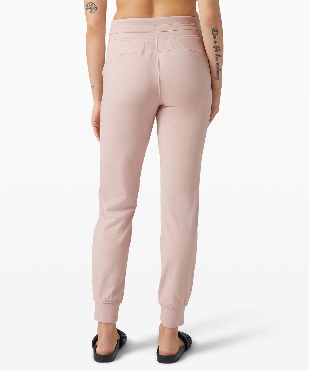 lululemon athletica, Pants & Jumpsuits, Lululemon Ready To Rulu Highrise  Jogger 78 Length Pink Savannah Size 2 Euc