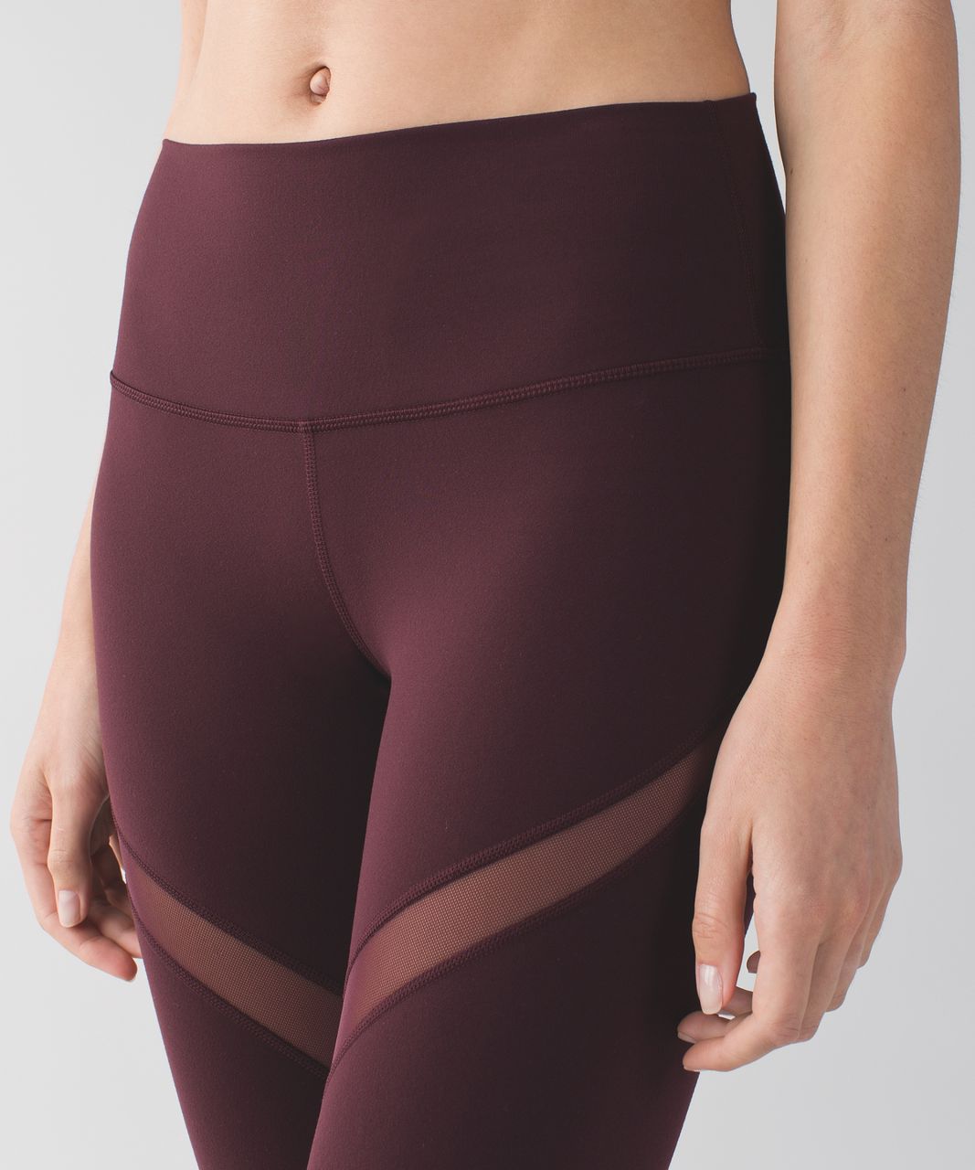 Lululemon High Times Pant (Wrap Mesh) - Bordeaux Drama