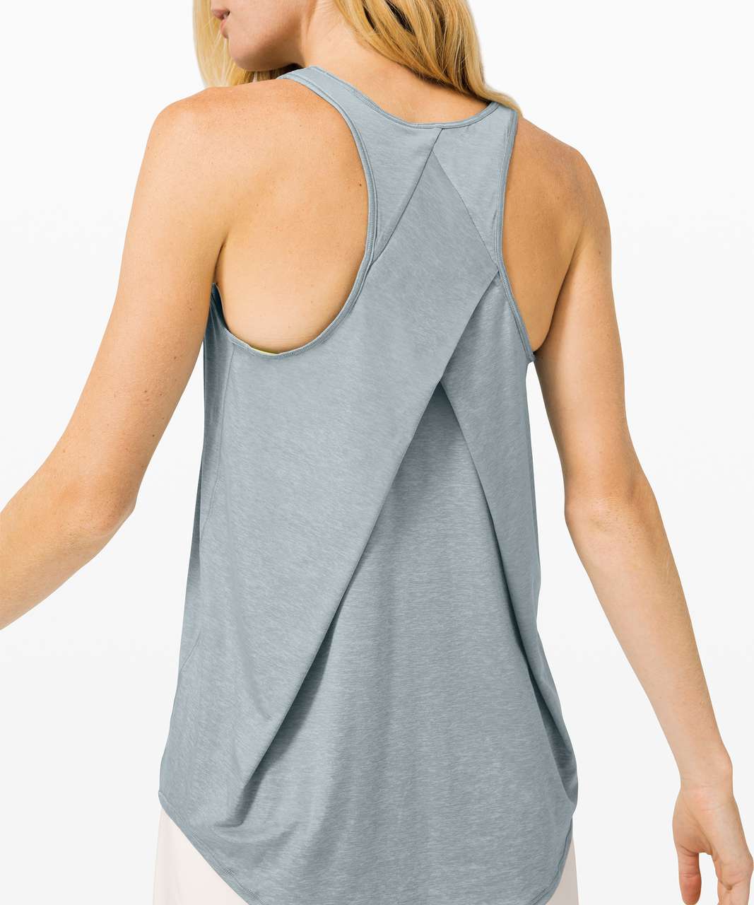 Lululemon Essential Tank *Pleated - Blue Cast