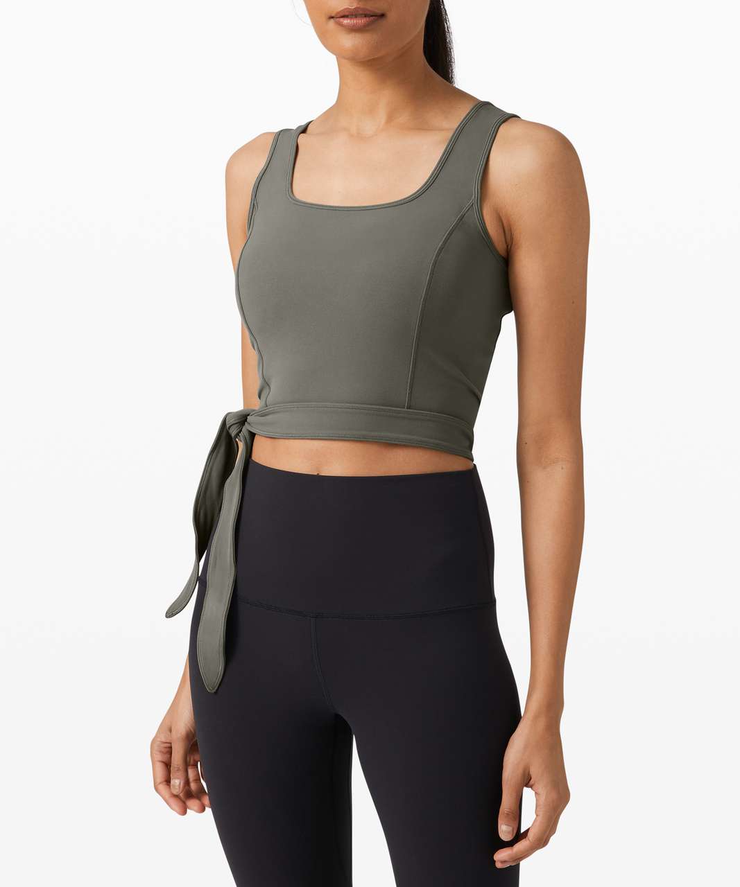 Lululemon Instill Tank, Size 8, Sage Green, Unworn, - Depop