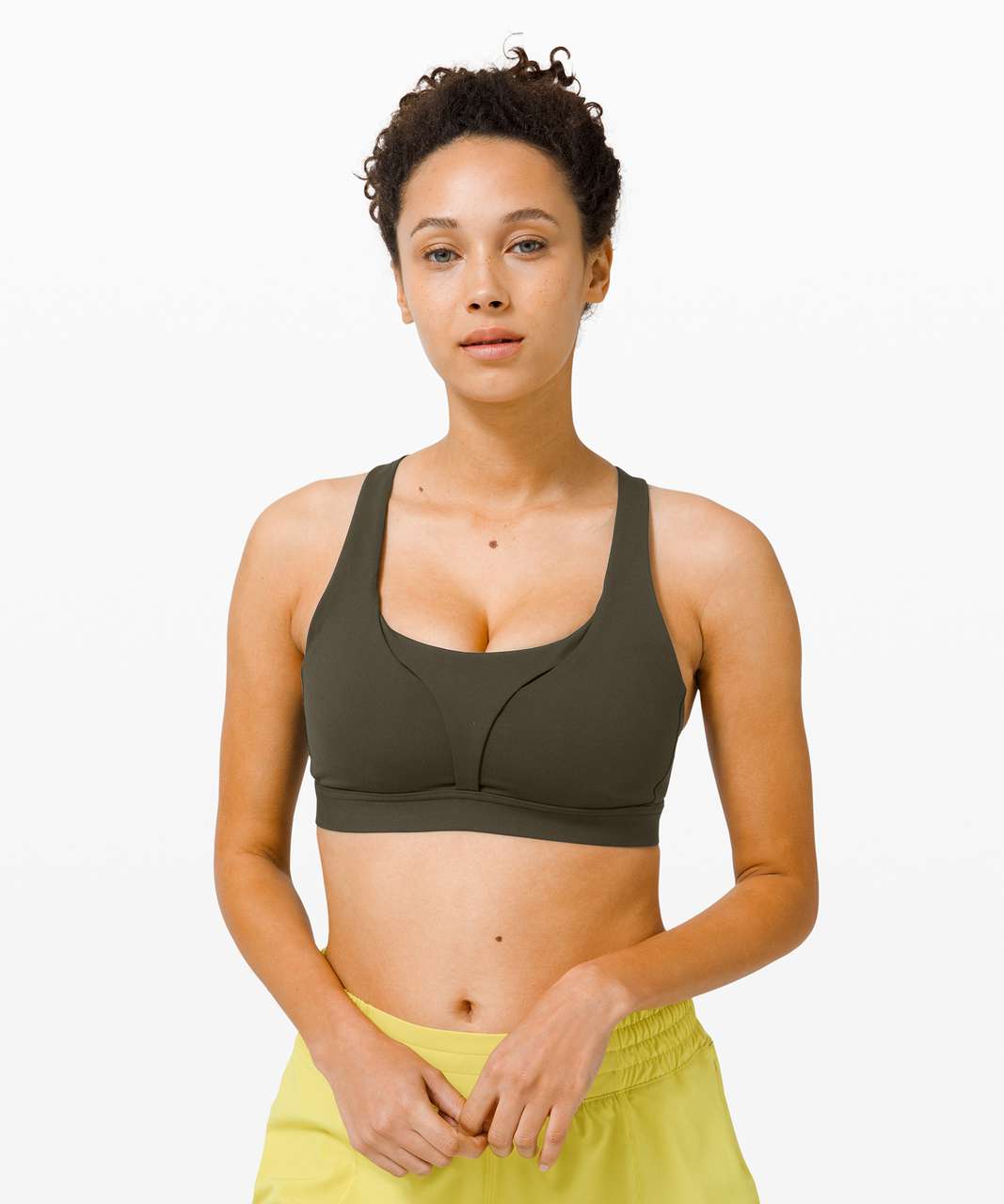 Lululemon Stash It All Bra - Dark Olive