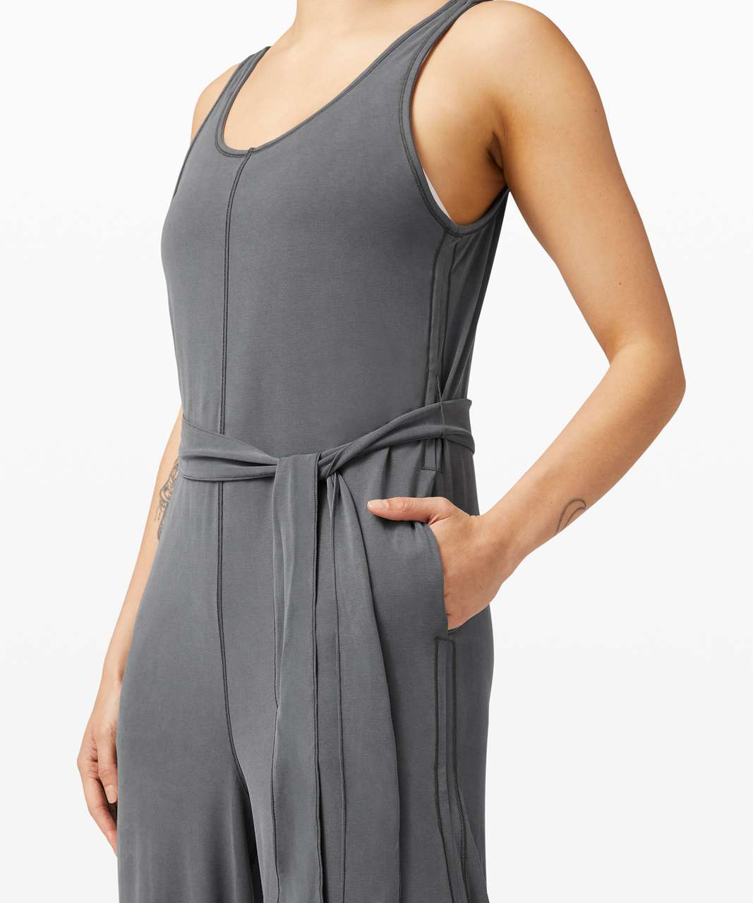 Lululemon Ease of It All Dress - Graphite Grey - lulu fanatics