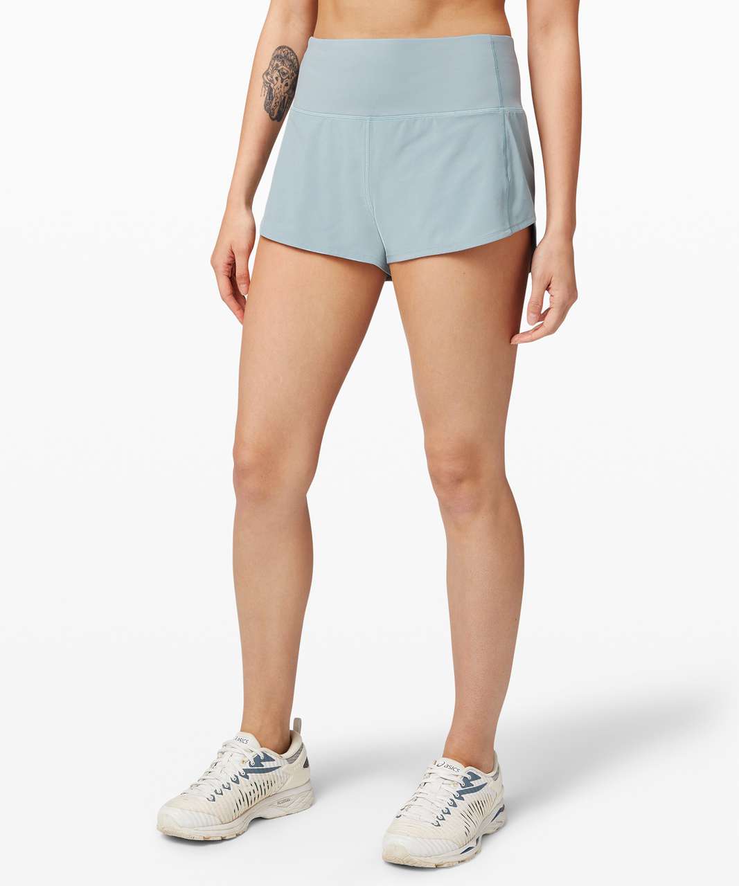 Lululemon Speed Up Short High-Rise *2.5" - Blue Cast