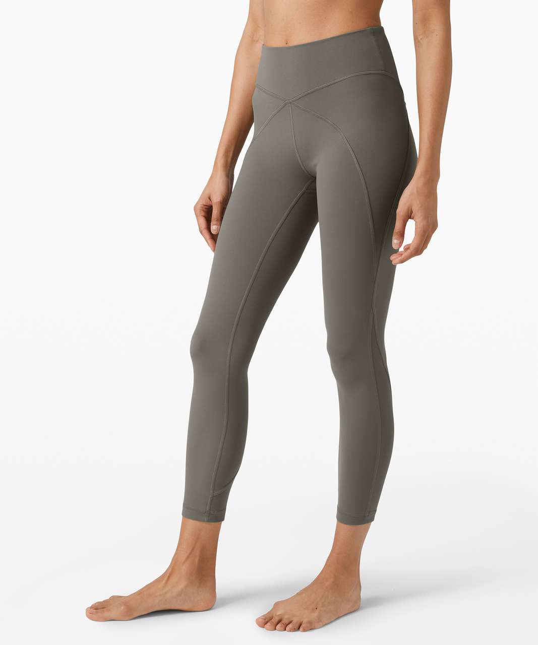 Lululemon Get Centred High Rise Tight 25" - Grey Sage