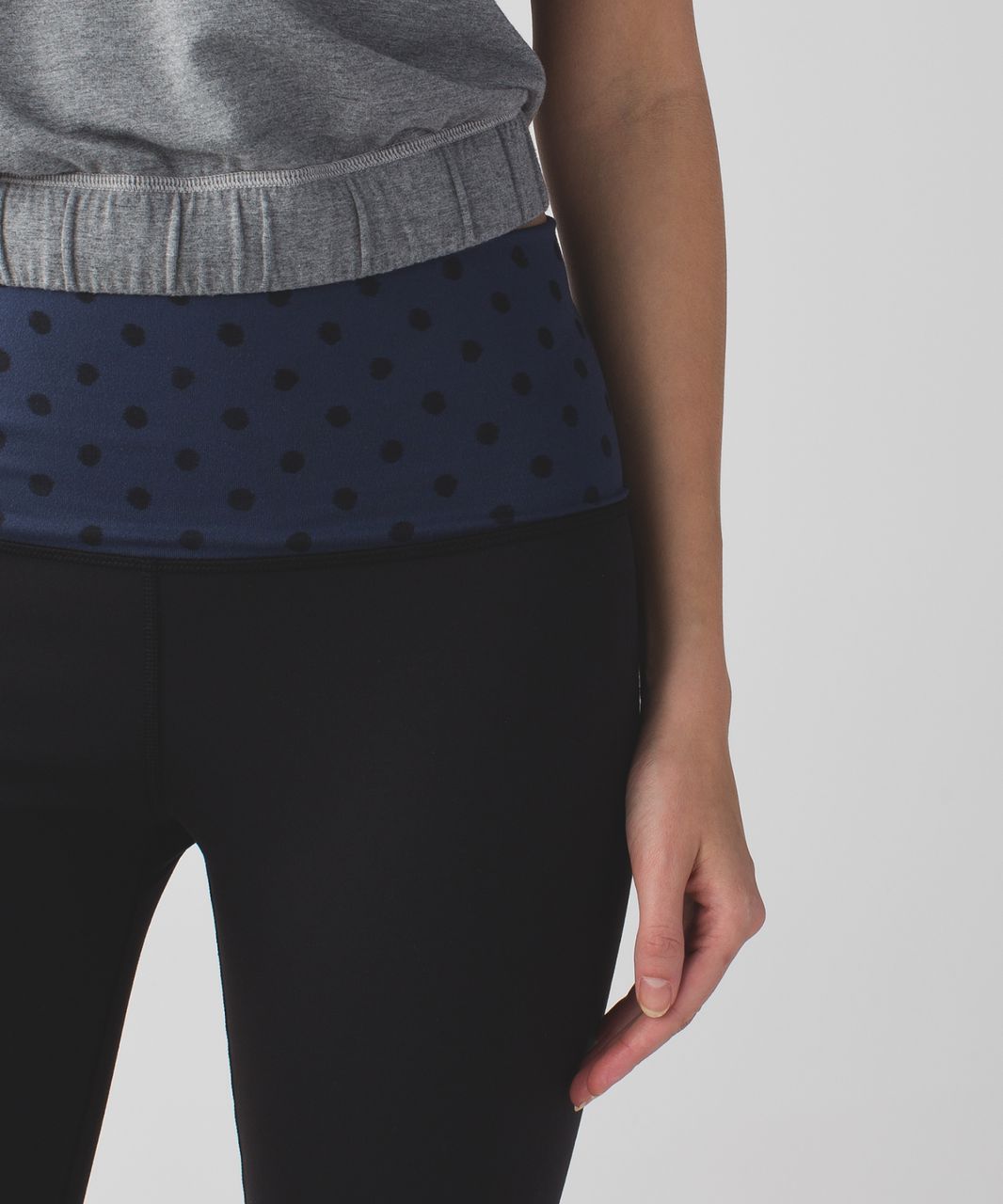 Lululemon Groove Pant III (Regular) - Black / Ghost Dot Deep Navy