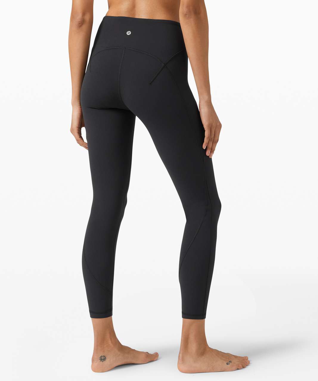 LULULEMON TIGHT STUFF HIGH RISE BLACK REFLECTIVE TIGHTS PANTS SIZE 6 -  AGENT CLOSETEUR