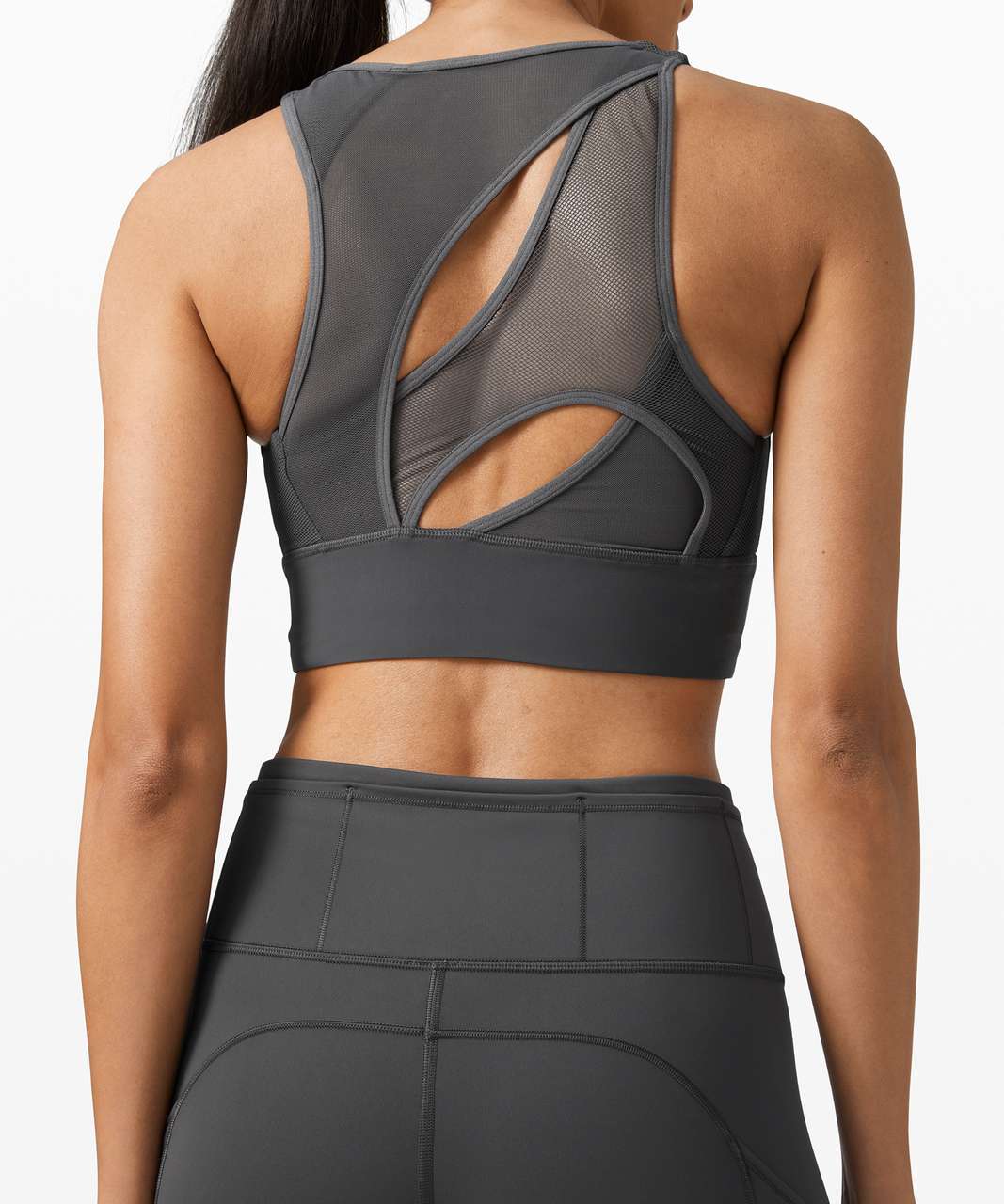 Lululemon zippered sport bra size 2 Gray - $22 - From Karen