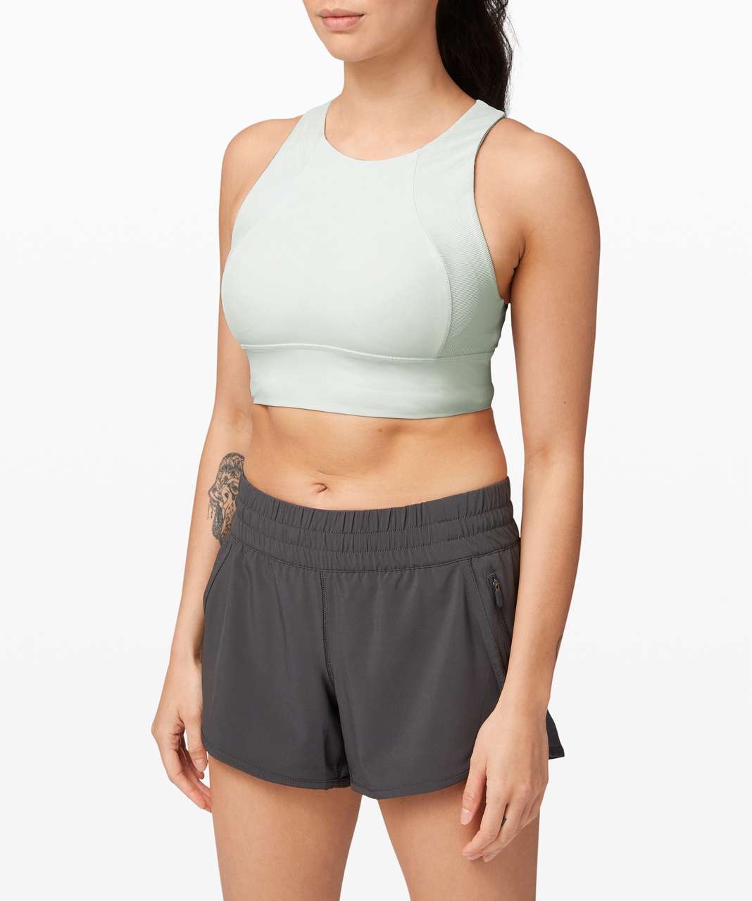 Women's Lululemon Set Challenger Bra Size 2 Island Mist