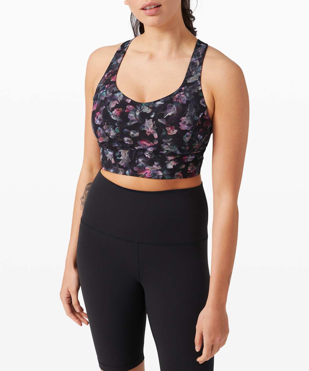 Lululemon Free To Be Serene Bra Long Line *Light Support, C/D Cup (Online Only) - Activate Floral Multi