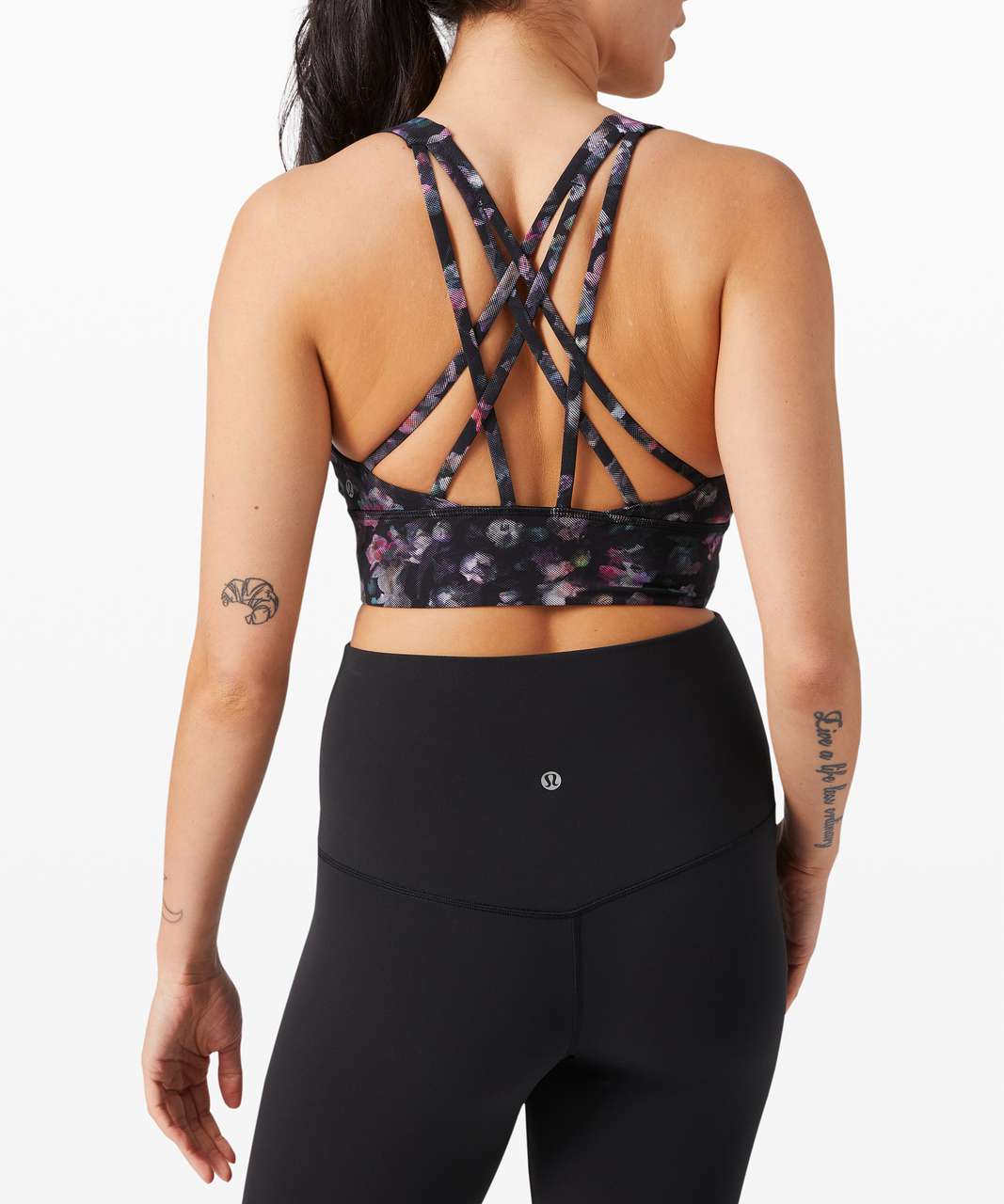 Lululemon Free To Be Serene Bra Long Line *Light Support, C/D Cup (Online  Only) - Activate Floral Multi - lulu fanatics