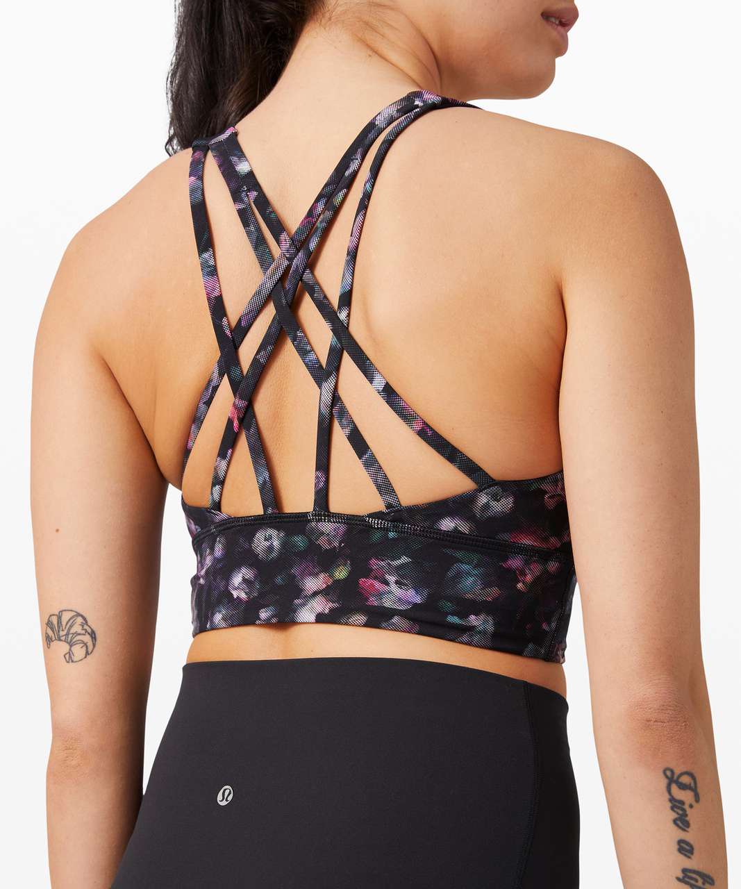Lululemon Free To Be Serene Bra Long Line *Light Support, C/D Cup (Online Only) - Activate Floral Multi