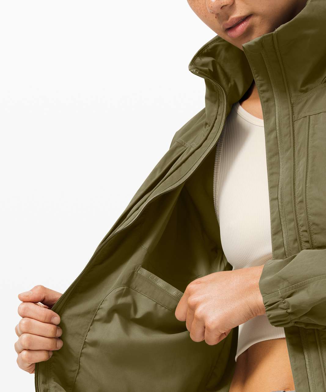 Lululemon Always Effortless Jacket - Medium Olive (First Release)