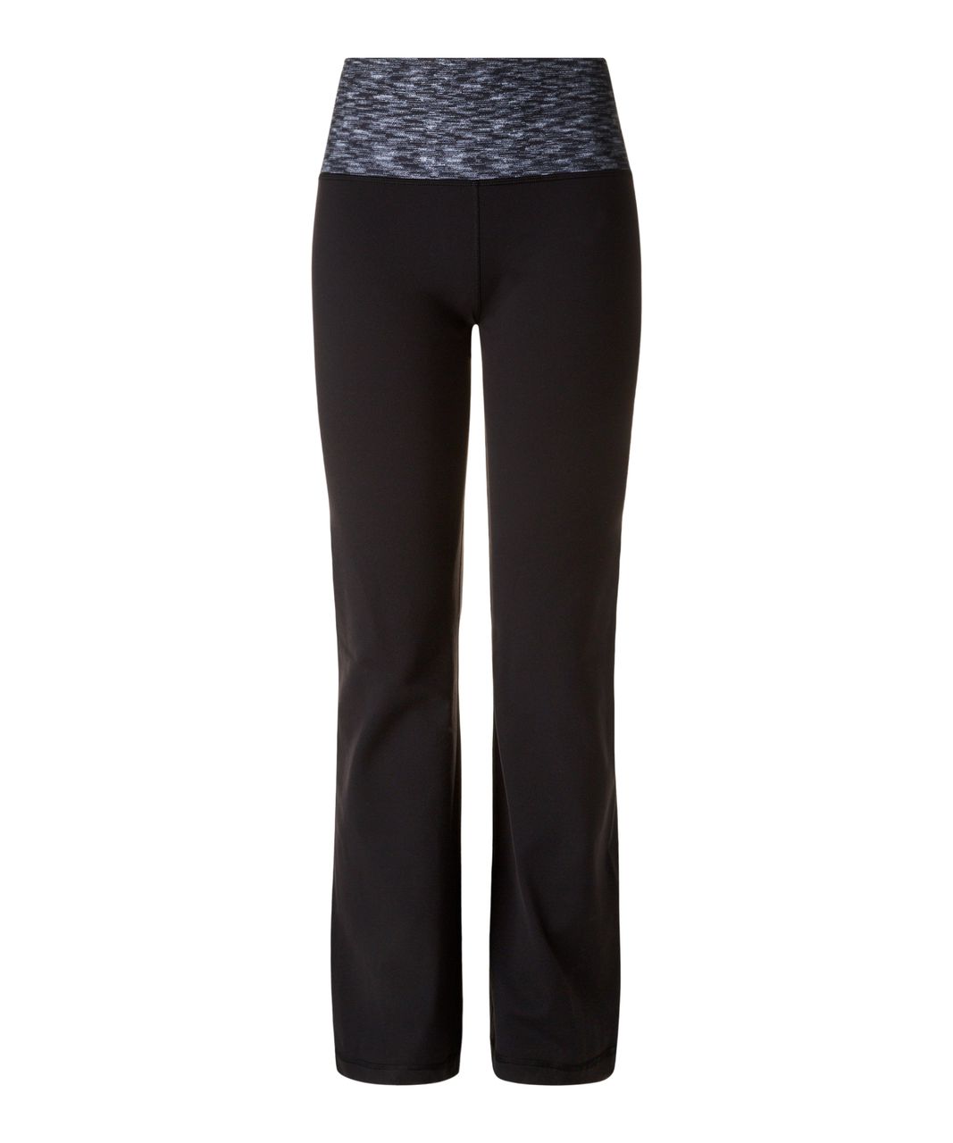 Lululemon Groove Pant III (Regular) - Black / Dramatic Static White Black