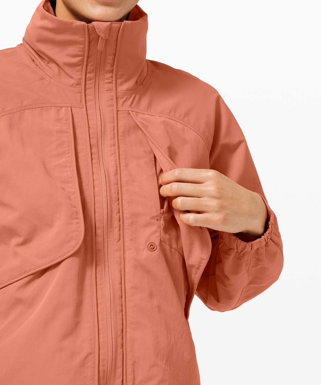 Lululemon Always Effortless Jacket - Rustic Coral